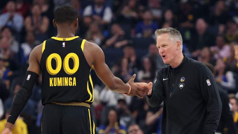 Jonathan Kuminga trade rumors, Steve Kerr Kuminga comments, Golden State Warriors trade rumors, Stephen Curry, Draymond Green, Jimmy Butler, Warriors trade targets, NBA trade rumors, NBA trade deadline, Jonathan Kuminga distraction