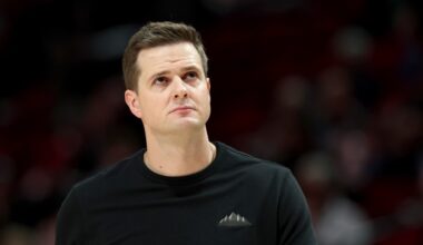 Head coach Will Hardy of the Utah Jazz