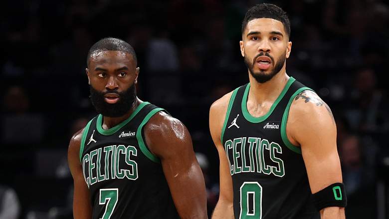 Jaylen Brown and Jayson Tatum