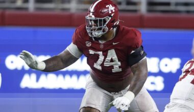 Eagles 7-round mock draft: Could Kadyn Proctor be Lane Johnson’s eventual replacement?