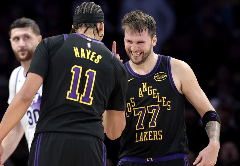 Lakers duo Jaxson Hayes and Luka Doncic