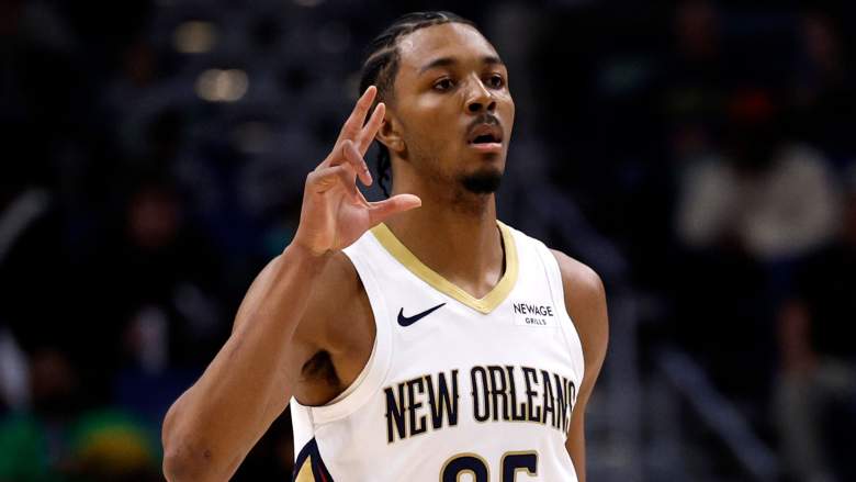 Trey Murphy III #25 of the New Orleans Pelicans