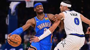 Shai Gilgeous-Alexander #2 of the Oklahoma City