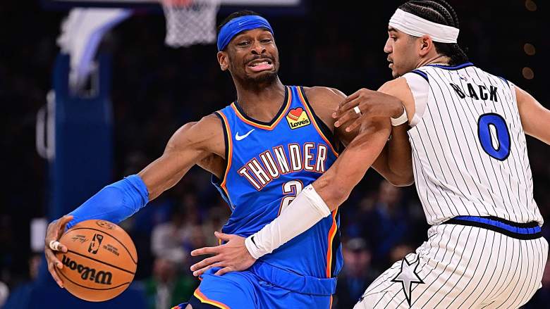 Oklahoma City Thunder guard Shai Gilgeous-Alexander