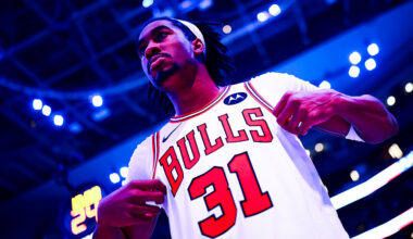 TORONTO, CANADA - FEBRUARY 5: Jaden Ivey #31 of the Chicago Bulls looks on before the game against the Toronto Raptors on February 5, 2026 at the Scotiabank Arena in Toronto, Ontario, Canada. NOTE TO USER: User expressly acknowledges and agrees that, by downloading and or using this Photograph, user is consenting to the terms and conditions of the Getty Images License Agreement. Mandatory Copyright Notice: Copyright 2026 NBAE (Photo by Vaughn Ridley/NBAE via Getty Images)