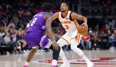 Jazz vs Hawks Isaiah Collier...