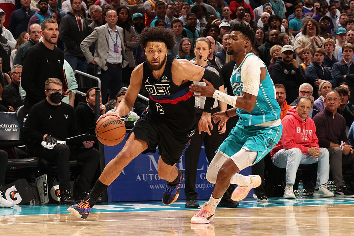 Pistons overcome fight, embrace physical game to snap Hornets’ nine-game win streak