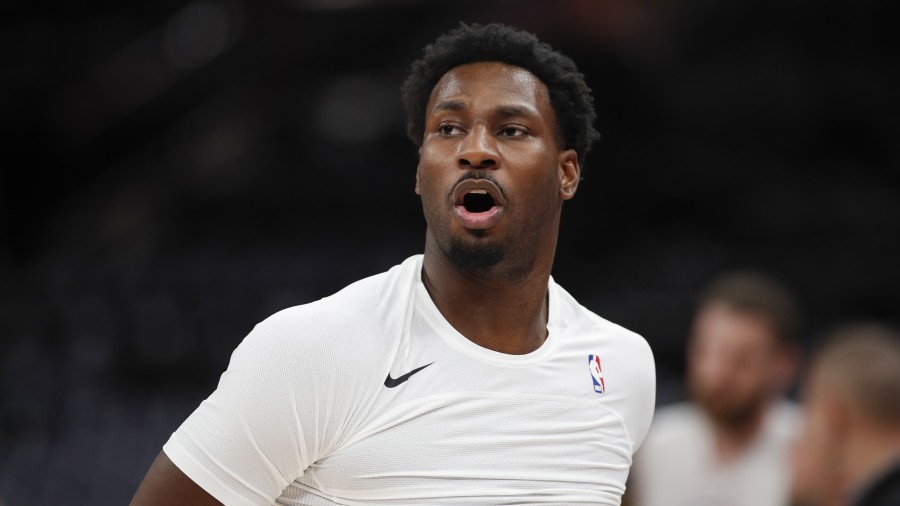 Jaren Jackson Jr., #20 of the Utah Jazz