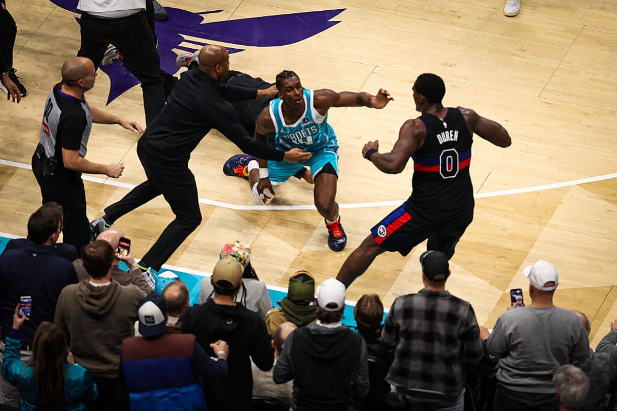 A brawl in the NBA, plus early Olympic highlights