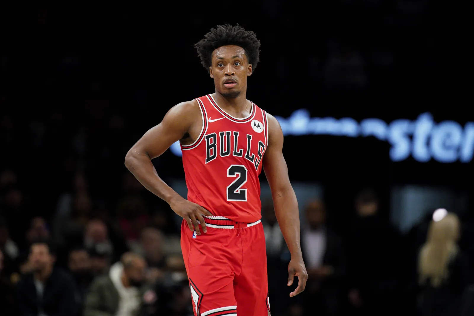 Chicago Bulls guard Collin Sexton against Brooklyn Nets