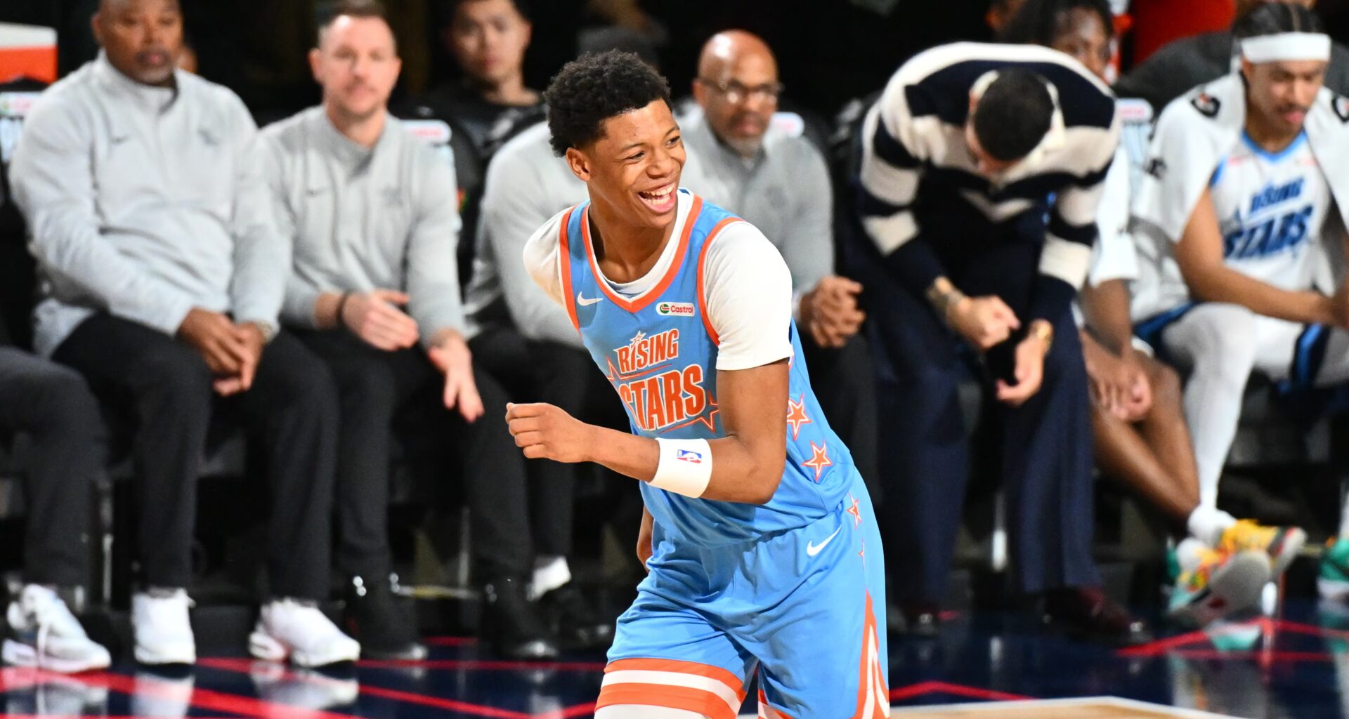 Ace Bailey Represents Utah Jazz in NBA Rising Stars Game - NBA