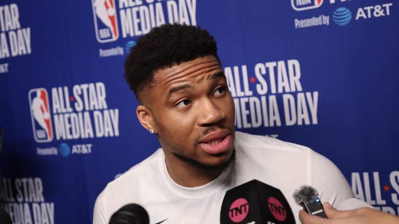 Giannis Antetokounmpo injury update, Giannis Antetokoumpo trade rumors, Milwaukee Bucks, Giannis Antetokounmpo Bucks future, Giannis injury return, Giannis Lakers trade rumors, Giannis offseason trade, Giannis Antetokounmpo Malika Andrews interview, Shams Charania Giannis trade rumors news, Bucks