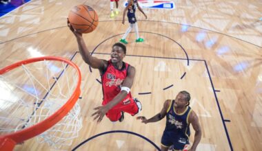 NBA All-Stars on whether they liked new USA vs. World format