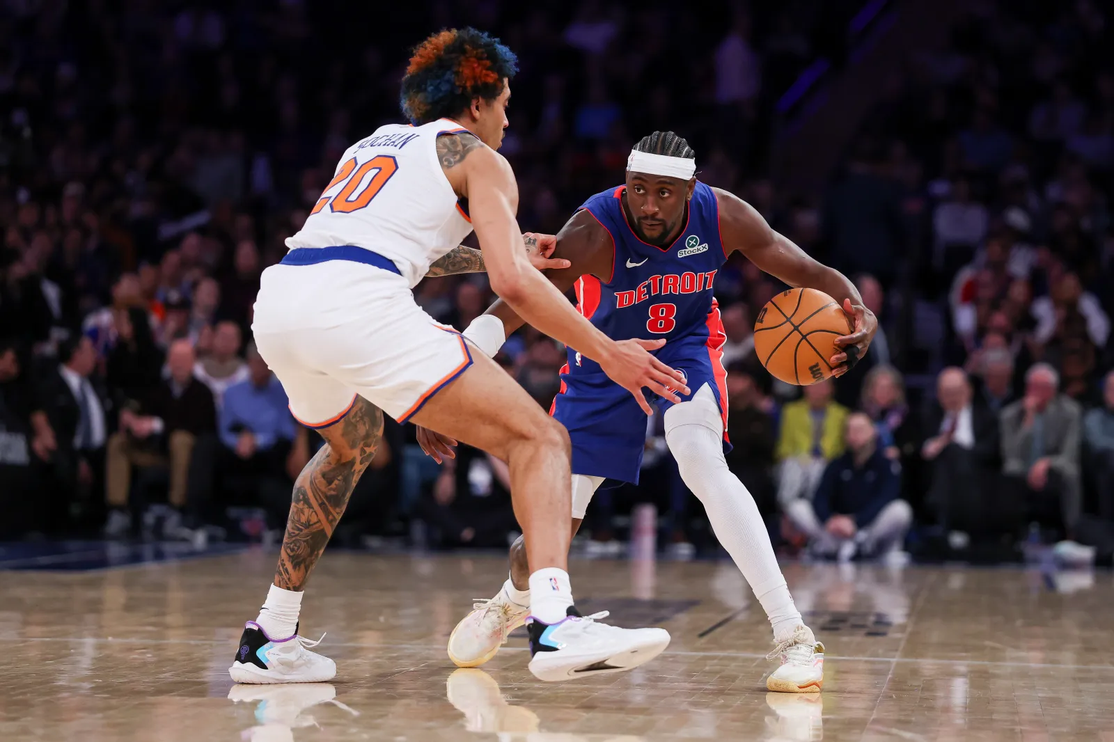 Knicks forward Jeremy Sochan