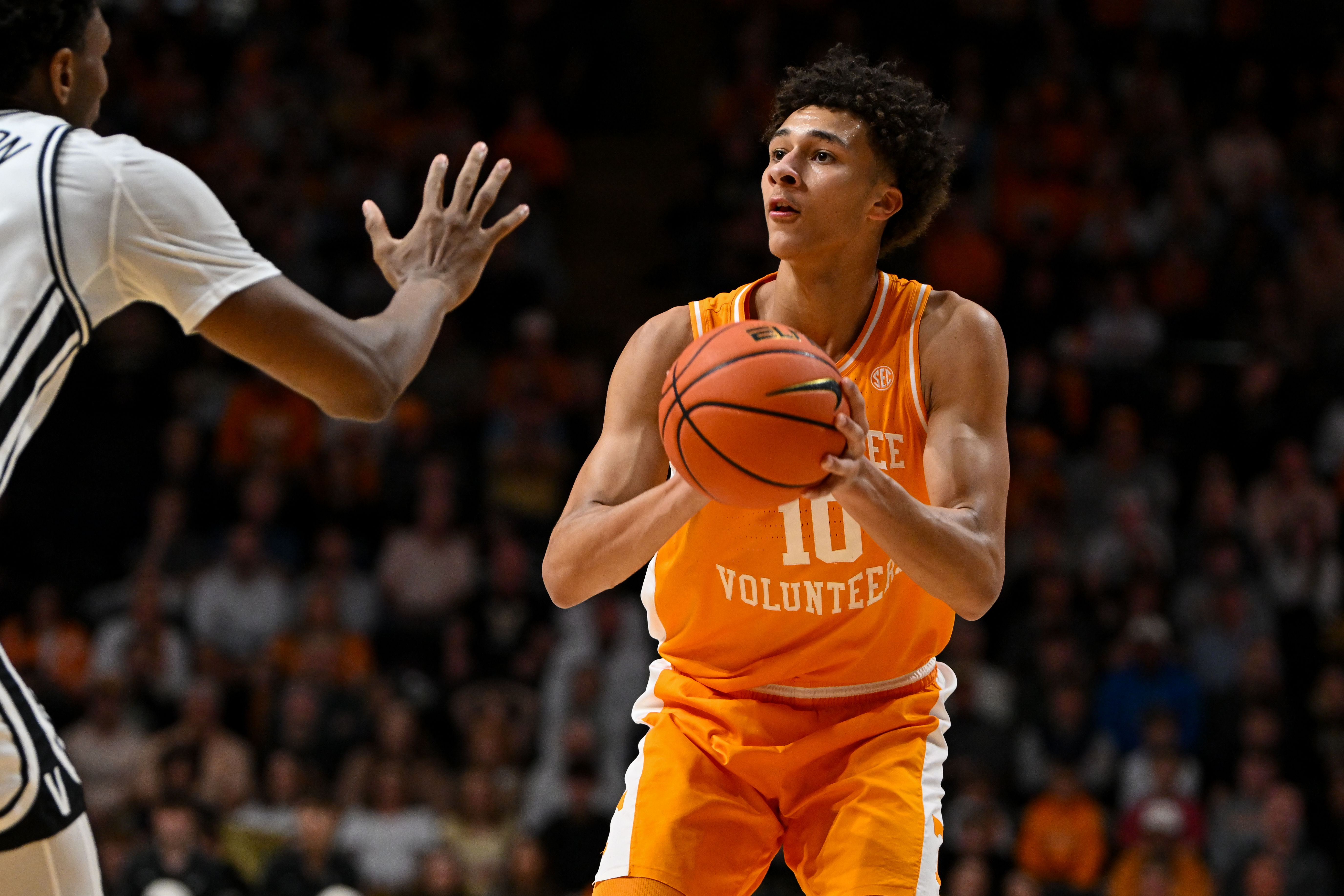 Thanks to his combination of size and three-point shooting, Tennessee forward Nate Ament will be a coveted prospect come draft day