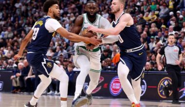 Jaylen Brown likes where the Celtics are as a team despite loss to Nuggets