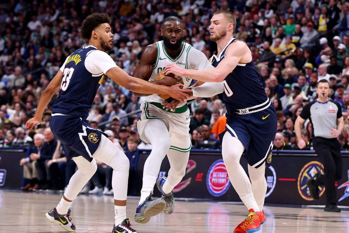 Jaylen Brown likes where the Celtics are as a team despite loss to Nuggets