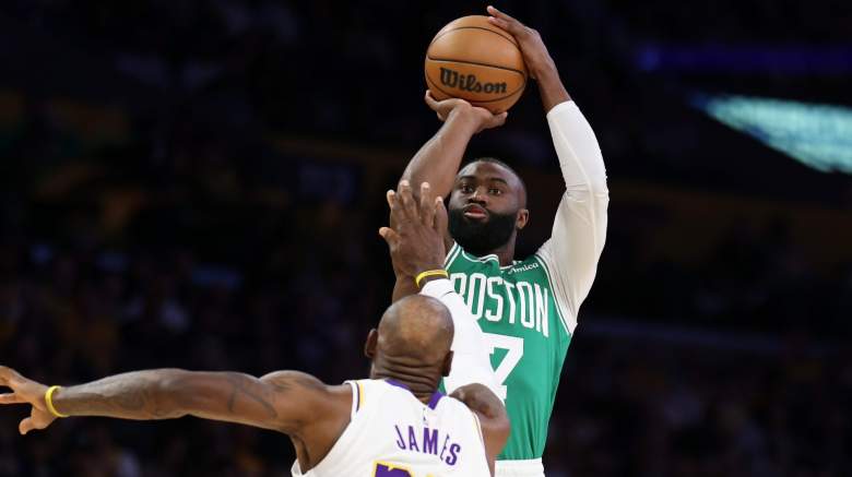Jaylen Brown, LeBron James