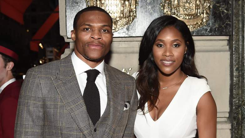 Russell Westbrook and wife Nina Westbrook