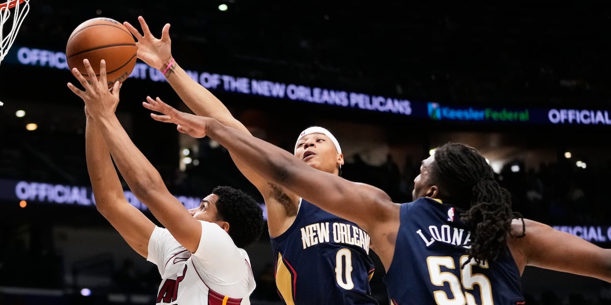 Short-handed Heat beat Pelicans 123-111 in final game for both teams before All-Star break