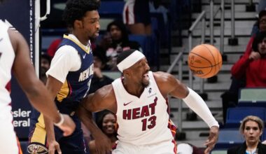 Miami Heat go into break with win over New Orleans Pelicans