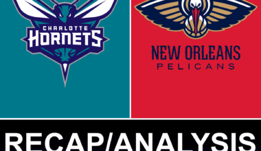 Recap/Analysis: Hornets rally from 22 point deficit to clip Pelicans