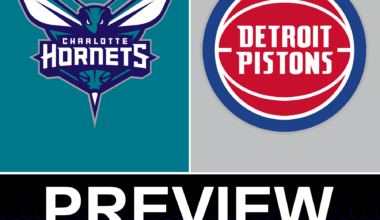 Charlotte Hornets vs Detroit Pistons Preview: Game 54