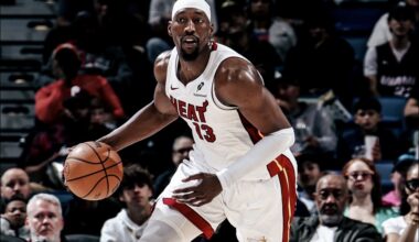 Heat defeat Pelicans 123-111 led by Bam Adebayo’s double-double