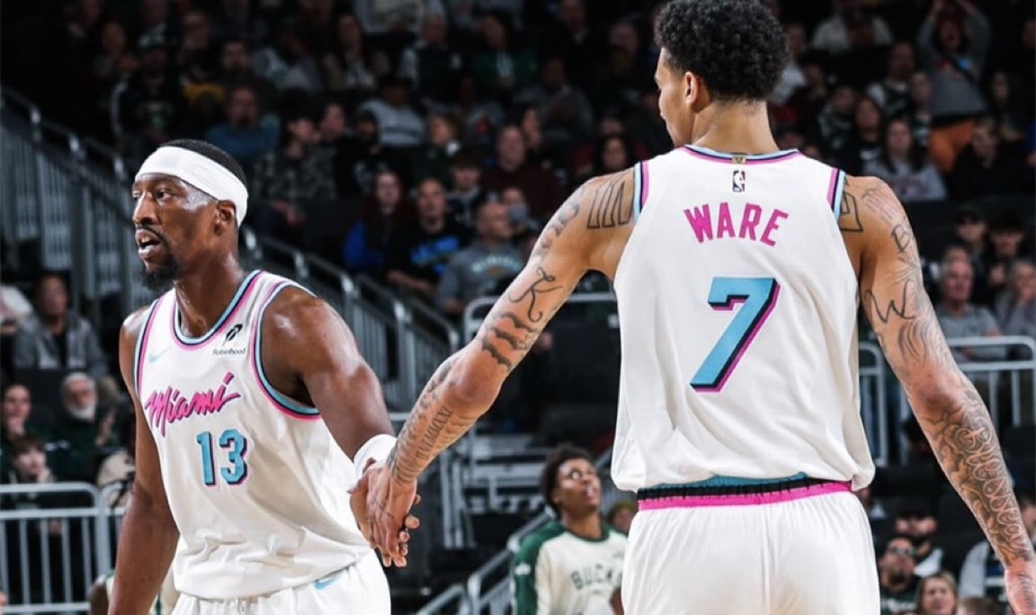 Heat have yet to unveil their most top heavy starting lineup