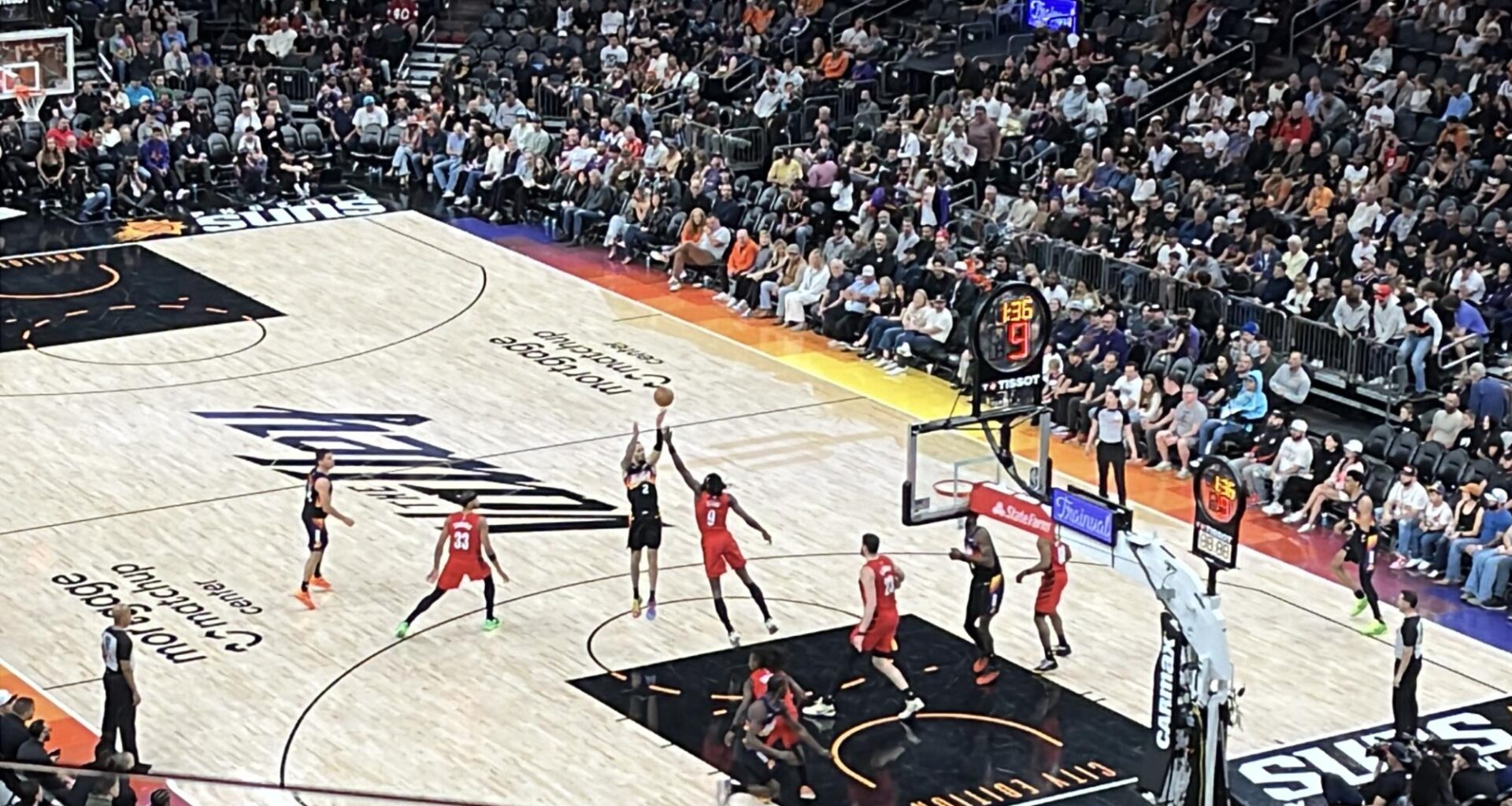 Suns fall to Portland 92-77 in low scoring meeting