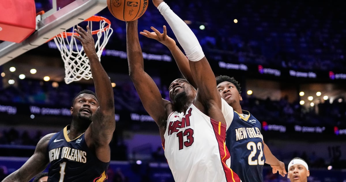 Bam Adebayo lifts short-handed Miami Heat to win over New Orleans Pelicans in final game before All-Star break