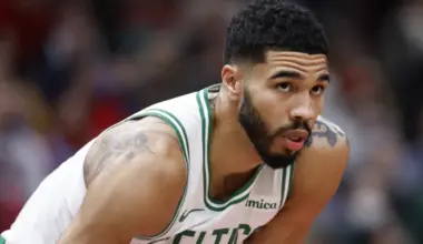 Celtics Release Brand New Photos Of Jayson Tatum Scrimmaging With Team image