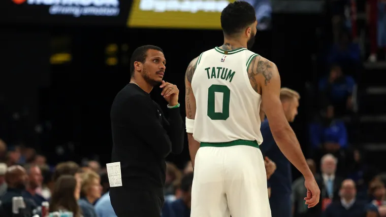 Joe Mazzulla's Reaction To Jayson Tatum Question Turns Heads image