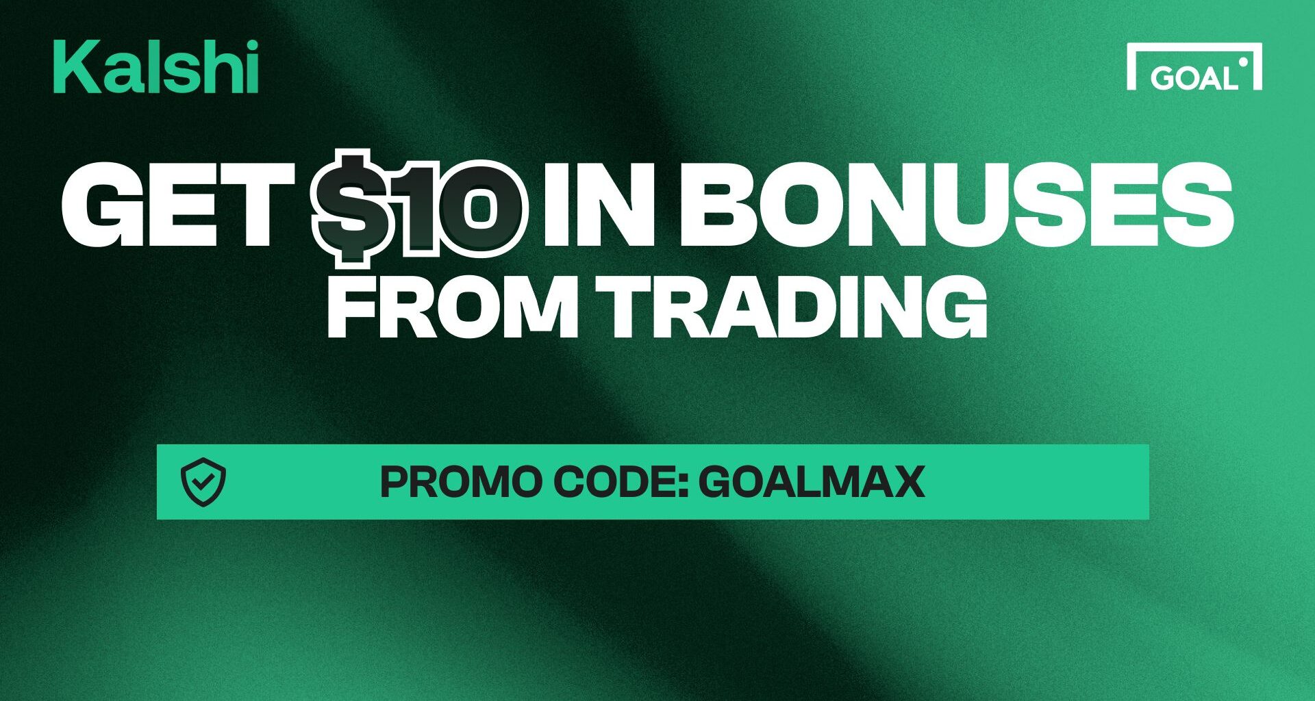 Kalshi Promo Code GOALMAX