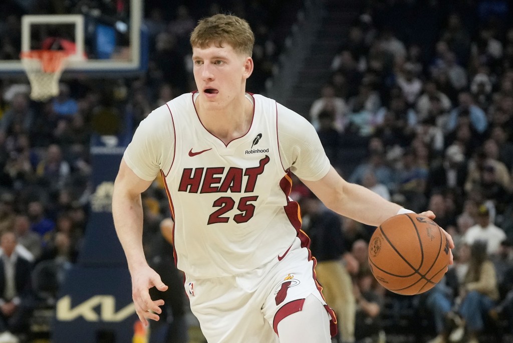 Miami Heat's Kasparas Jakucionis finding his NBA place