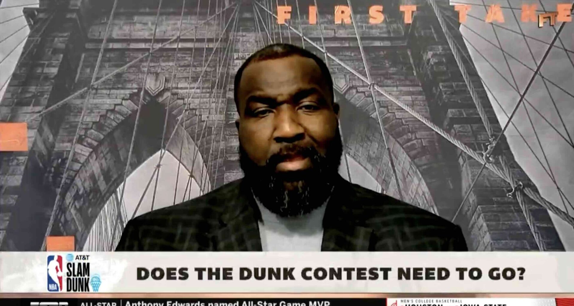 Kendrick Perkins challenges NBA stars to fix ’embarrassing’ slam dunk contest
