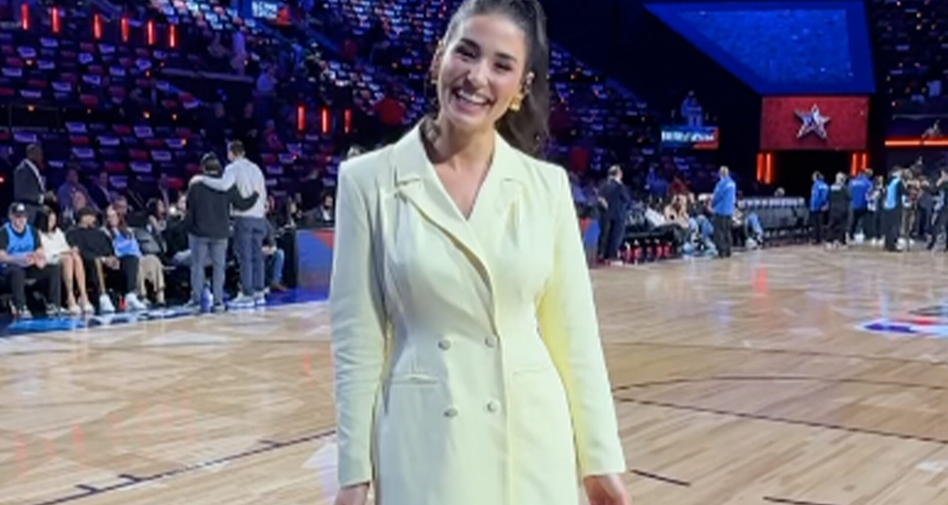 'You were amazing' - NBA fans label Ashley ShahAhmadi 'the real All Star' after she took center stage on NBC coverage