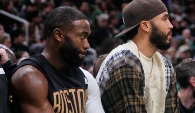 Celtics star Jaylen Brown wants teammate Jayson Tatum to return to the court this season.