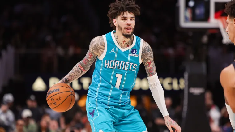 LaMelo Ball focused on winning after franchise record performance image