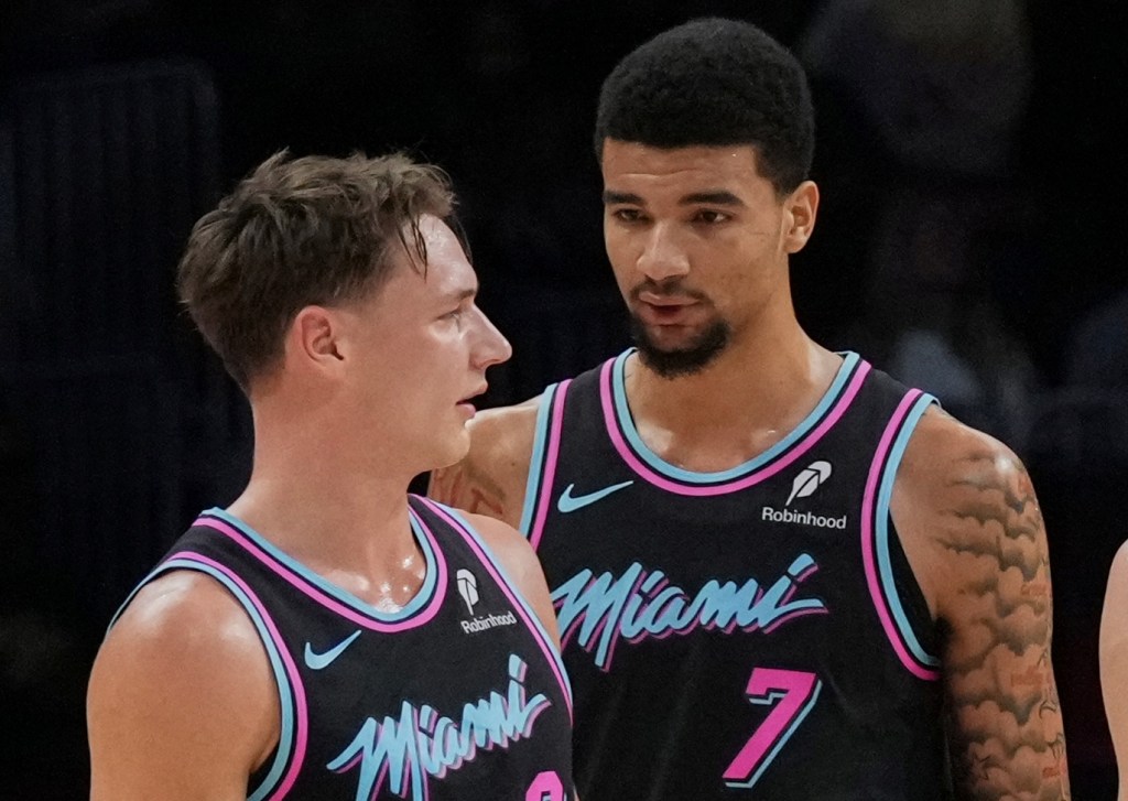 Pelle Larsson over Kel'el Ware common sense for Miami Heat?