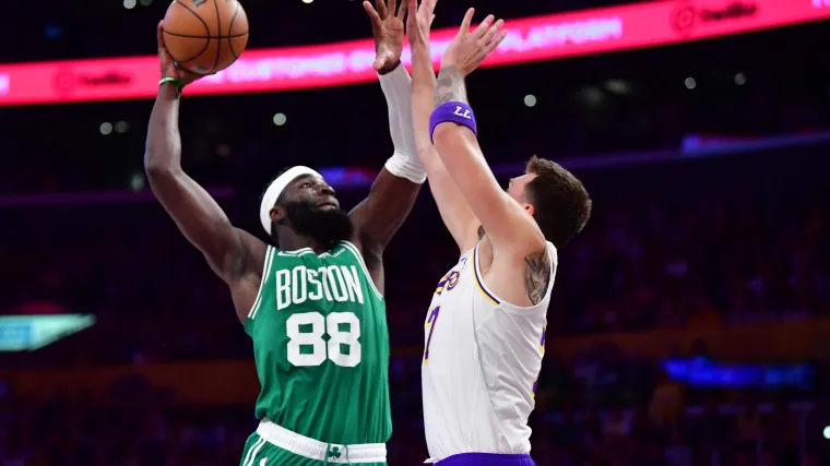 Why Does Lakers Star Luka Doncic Keep Falling Short Vs. Celtics? image