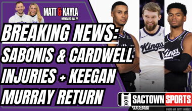 Watch Sabonis Out For Season, Murray Returning & Cardwell Injury Update
