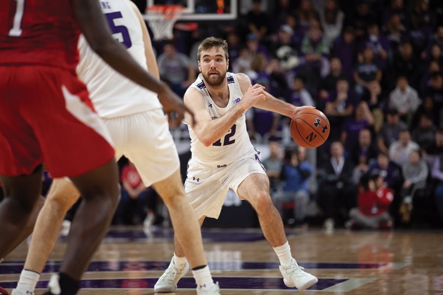 Pat Spencer came to Northwestern basketball after playing college lacrosse for four years. Now he’s in the NBA.