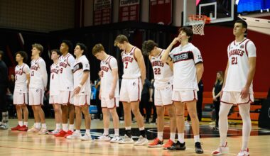 Spiraling Northeastern men’s basketball season has a silver lining