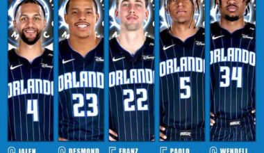 Orlando Magic starting five / Headline Surfer