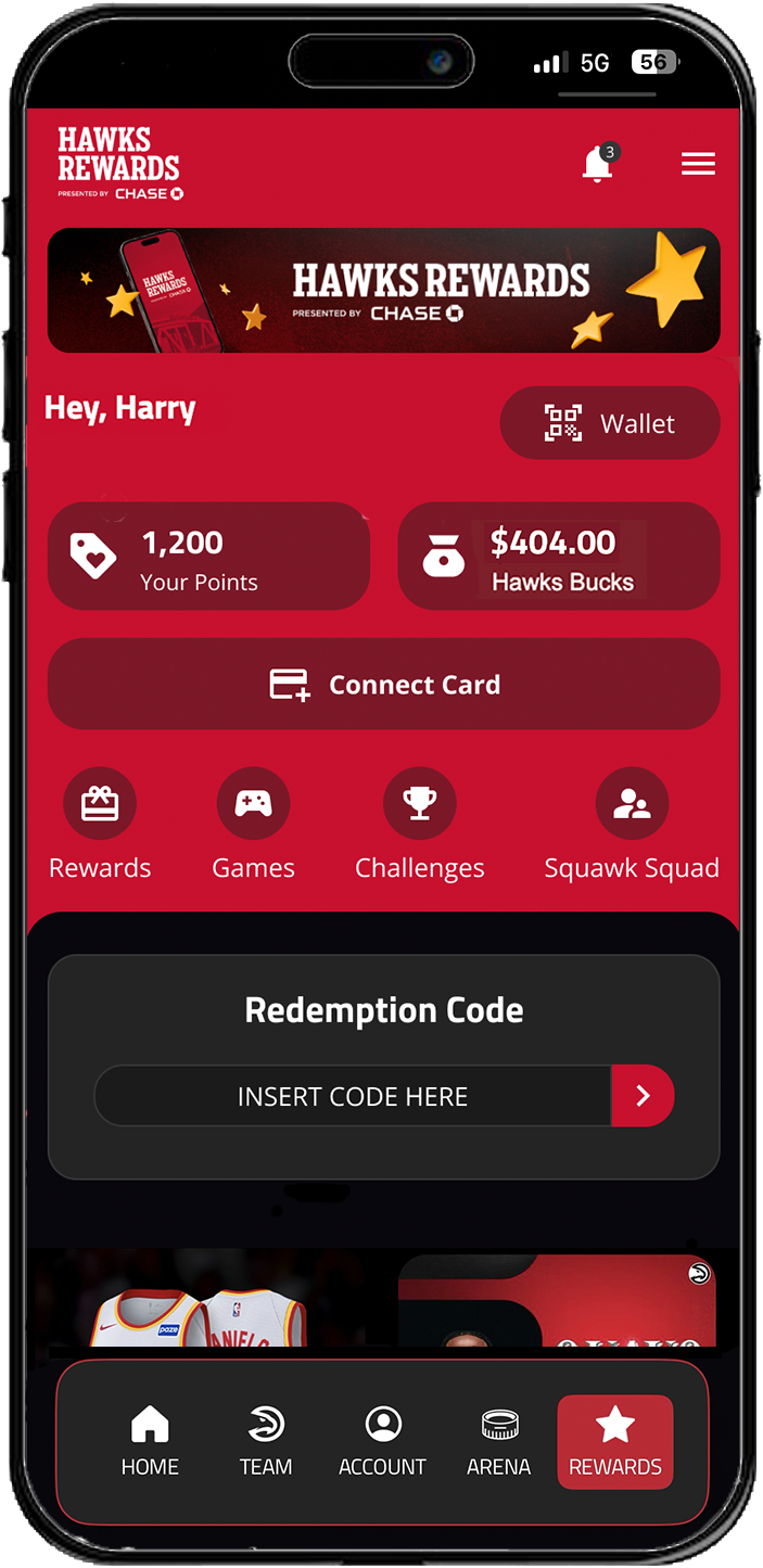 Atlanta Hawks + State Farm Arena App