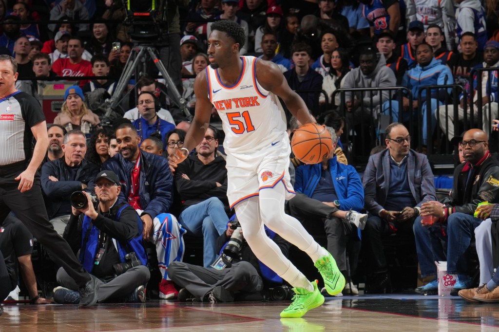 Rookie Mohamed Diawara, who has played well recently, will be out of the Knicks' rotation for the time being.