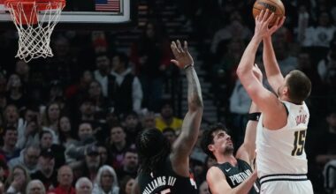 Denver Nuggets rout Portland Trail Blazers for the most points on the road in franchise history