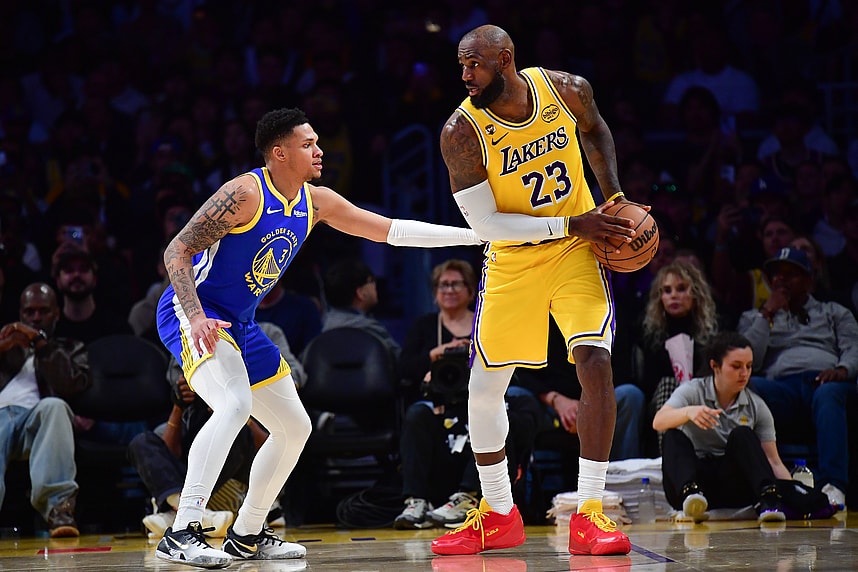 NBA: Golden State Warriors at Los Angeles Lakers