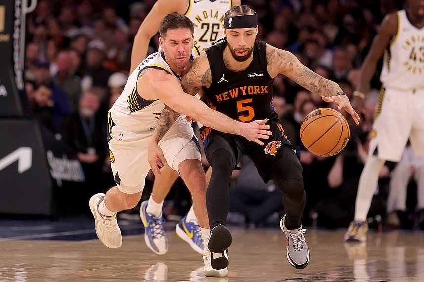 NBA: Indiana Pacers at New York Knicks